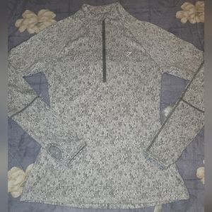 Gymshark Fleur Zip Pullover Top size Small